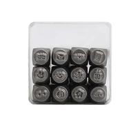 12Pcs Incisione Attrezzature Set Scalpelli Metallo Set Gioielli Intaglio Strumento Scalpelli Metallo Struttura in Acciaio per la creazione di Gioielli