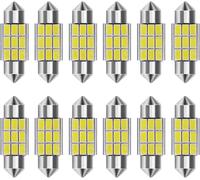12PCS Lampada LED Siluro Ultra Luminose, 12V Lampada a Siluro a Luminoso Eccelle