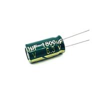 12pcs/lot 6.3V 1800UF 8 * 16MMLow / Impedance High Frequency Aluminum Electrolytic Capacitor 1800UF 6.3V 6.3V2200UF ICXLPMC