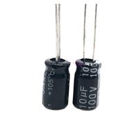 12pcs/lot S54 100v 10UF aluminum electrolytic capacitor size 6 * 12 10UF 20% EKFBQBGW