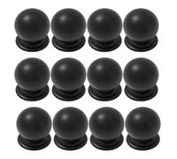 12pcs Multiuso Robusto In Lega di Alluminio Singolo Foro Maniglia Portatile per Mobili e Display Commerciali Singolo Foro Tirare