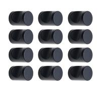 12pcs Multiuso Robusto In Lega di Alluminio Singolo Foro Maniglia Portatile per Mobili e Display Commerciali Singolo Foro Tirare