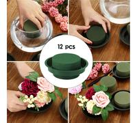 12pcs OASIS Bagnato Schiuma Floreale Mattone Fresco Del Fiore di Cerimonia