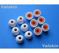 12pcs Piccolo Bianco Hybrid Ricambio Ear-Tips Buds per sony MDR-EX155AP Serie
