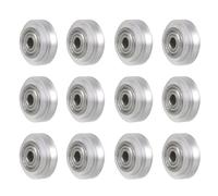 12Pcs POM Puleggia Ruota con 625ZZ Cuscinetto Ad Alta Velocità Idler Big V Slot Gear Parti Stampante per CR10 Stampante Tecnologia Avanzata