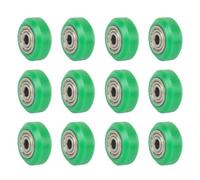 12Pcs POM Puleggia Ruota con 625ZZ Cuscinetto Ad Alta Velocità Idler Big V Slot Gear Parti Stampante per CR10 Stampante Tecnologia Avanzata