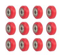 12Pcs POM Puleggia Ruota con 625ZZ Cuscinetto Ad Alta Velocità Idler Big V Slot Gear Parti Stampante per CR10 Stampante Tecnologia Avanzata