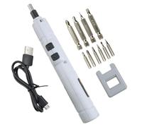 12pcs Rechargeable Mini Cordless Drill Electric Screwdriver Tool Set