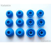 12pcs S/M/L Blu Morbido Ricambio Tappini Orecchie per Jaybird Freedom & Sprint