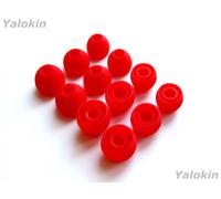 12pcs S/M/L Rosso Morbido Ricambio Tappi per Orecchie Jaybird Freedom E Sprint
