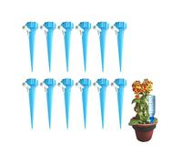 12PCS Self Plant Watering Devices With Valve Control, Multifunction Vacation Plants Watering System, Adjustable Vacation Self Watering Spike For Garden Indoor Plants (Blue 12PCS)