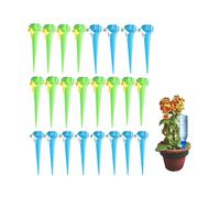 12PCS Self Plant Watering Devices With Valve Control, Multifunction Vacation Plants Watering System, Adjustable Vacation Self Watering Spike For Garden Indoor Plants (24PCS)