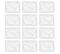 12pcs Stampi per Maschere per gli Occhi, Fai Te Sotto gli Occhi Patch Stampi Sicuro Sano Naturale Riutilizzabile Maschera per gli Occhi Trasparente Piastra Vassoio Patch