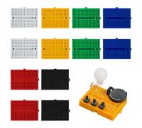 12PCS SYB-170 Solderless Prototype Kit, Mini Breadboard per Progetti Elettronici, Scheda di Prototipazione con Funzione Plug-in per Kit di Prototipi Senza Saldatura