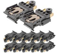 12Pcs Thermostat Thermal Control Switch 16a 250V High Performance Temperature Control for Electric Oven Coffee Maker Heater