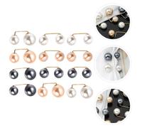12pcs Women Safety Pearl Pin Pin multifunzionale per spillo ( Stili multipli)