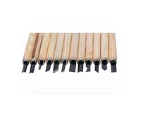 12Pcs Wood Carving Hand Woodworking Tool Set Woodworkers Gouges