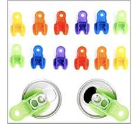12Pk - Apriscatole per bibite e bibite gassate, in plastica, per pop, birra, coca cola o soda, protegge le bevande fredde dalle api durante picnic e barbecue, 12 pezzi