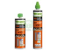 12PZ ANCORANTE CHIMICO ML 400 PER PISTOLA PROFESSIONALE: