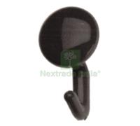 12PZ APPENDIABITO CON POMOLO 1 POSTO COL. NERO: