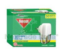 12PZ BAYGON GENIUS ELETTROEMANATORE BASE + RICARICA LIQUIDA 30 NOTTI: