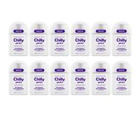 12pz CHILLY pH 6.5 Detergente intimo NUTRIENTE per la menopausa 200ml