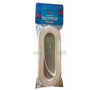 12PZ CINTINO GOMMATO BIANCO PER TAPPARELLE CF MT.7: