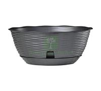 12PZ CIOTOLA PER FIORI 'PAGLIA' Ã˜ CM 20XH.8,5 LT.1,6 PANNA: