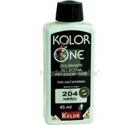 12PZ COLORANTE ACQUA KOLORONE 204 NERO ML 45: