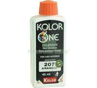 12PZ COLORANTE ACQUA KOLORONE 207 ARANCIO ML 45: