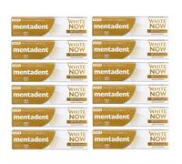 12pz Dentifricio Sbiancante MENTADENT White Now Instant Correct 75ml