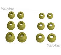 12Pz Di Eartips Per JBL Tune 230NC Live Free X NC+ Pro - Verde Matcha (DF-3SZ)