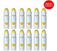 12pz DOVE GO FRESH GRAPEFRUIT & LEMONGRASS deodorante spray 250 ml LIMONE