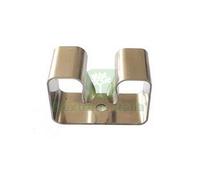12PZ GANCIO APPENDISCOPA 1 POSTO ACCIAIO INOX SENZA BASE: