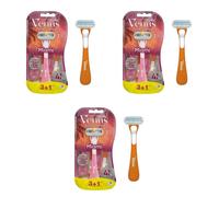 12pz Gillette Venus Miami Rasoio monouso lametta donna 3 lame