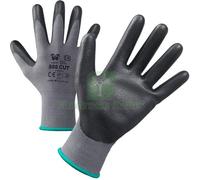 12PZ GUANTI HOB ANTITAGLIO FILO PU GRIGIO TG.9: