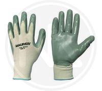 12pz - GUANTI TAGLIA 10 - DA LAVORO IN NITRILE GRIGIO "GLOVEX" MAURER
