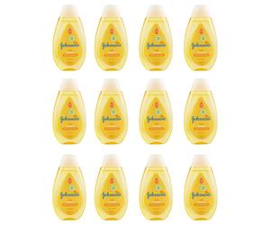12pz JOHNSON'S BABY SHAMPOO bimbi delicato prodotti per capelli no lacrime 300ml