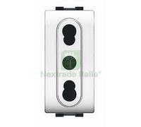 12PZ LIFE ART.4045WH PRESA BIVALENTE BIANCA: