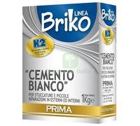 12PZ LINEA BRIKO CEMENTO BIANCO DA KG. 1: