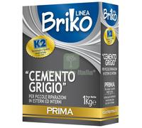 12PZ LINEA BRIKO CEMENTO GRIGIO DA KG. 1: