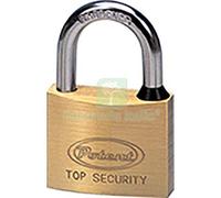 12PZ LUCCHETTO 2700 KA POTENT OTTONE ARCO CROMATO CHIAVI 2 MM 30: