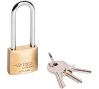 12PZ LUCCHETTO ARCO LUNGO LOCKING-LINE POP 20011 CISA OTTONE ARCO CROMATO CHIAVI 3 MM 40 LUCE MM 51,8 NextradeItalia Mod.FERX.VIR3UV1USS