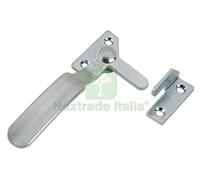 12PZ MANIGLIA DA BLOCCO ZINCATA SX: