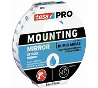 12PZ NASTRO BIADESIVO PER SPECCHI PRO MOUNTING MM. 19X1,5 MT. COL. BIANCO: