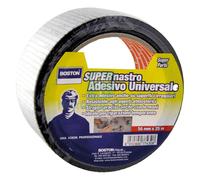 12PZ NASTRO TELATO UNIVERSALE MM. 50 X 5 MT NERO: