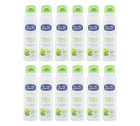 12pz Neutro Roberts Deodorante Spray 48h Fresco tè verde e lime 150ml