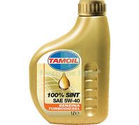 12PZ OLIO 4T SINTETICO 5W40 100% SINT TAMOIL LT 1 SAE 5W40: