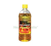 12PZ OLIO ALLA CITRONELLA PER LAMPADE E TORCE LT.1 IN FLACONE: