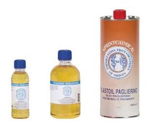 12PZ OLIO PAGLIERINO BIANCO PER MOBILI - lt.1 colore bianco - in lattina